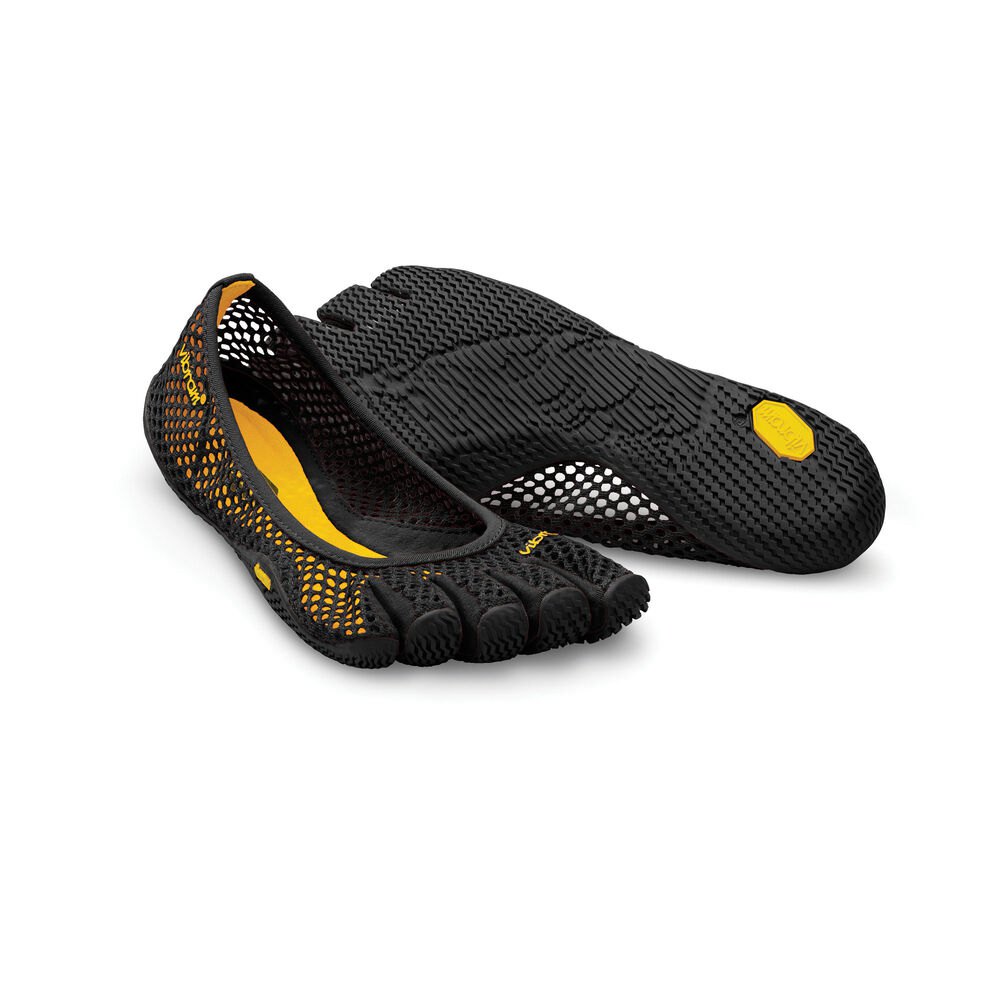 Vibram Five Fingers Womens Vi-B - Barefoot Shoes Black - SIR864730